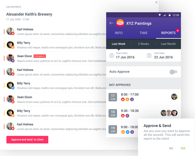 Security Reporting Software | Workforce Management - Novage.ms